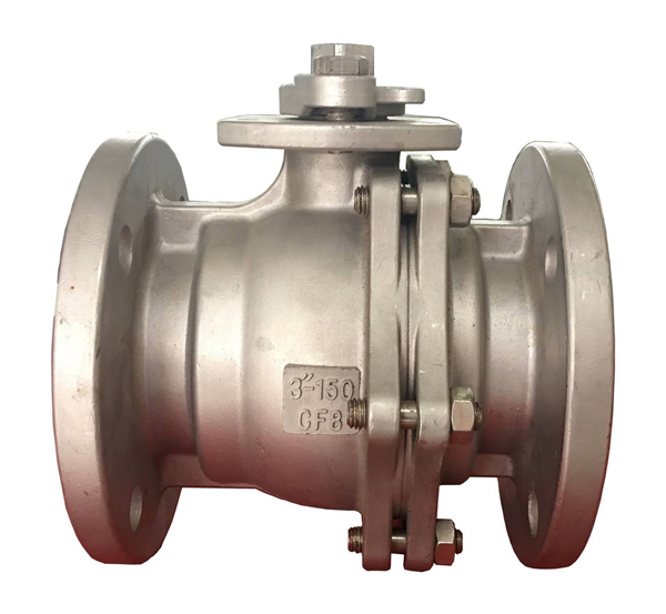 Investment casting ball valve